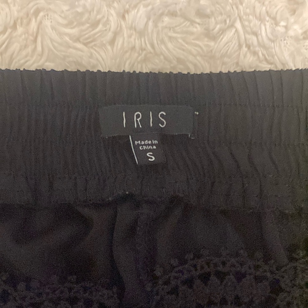 Black Lace Strapless Jumpsuit - Picture 5 of 5